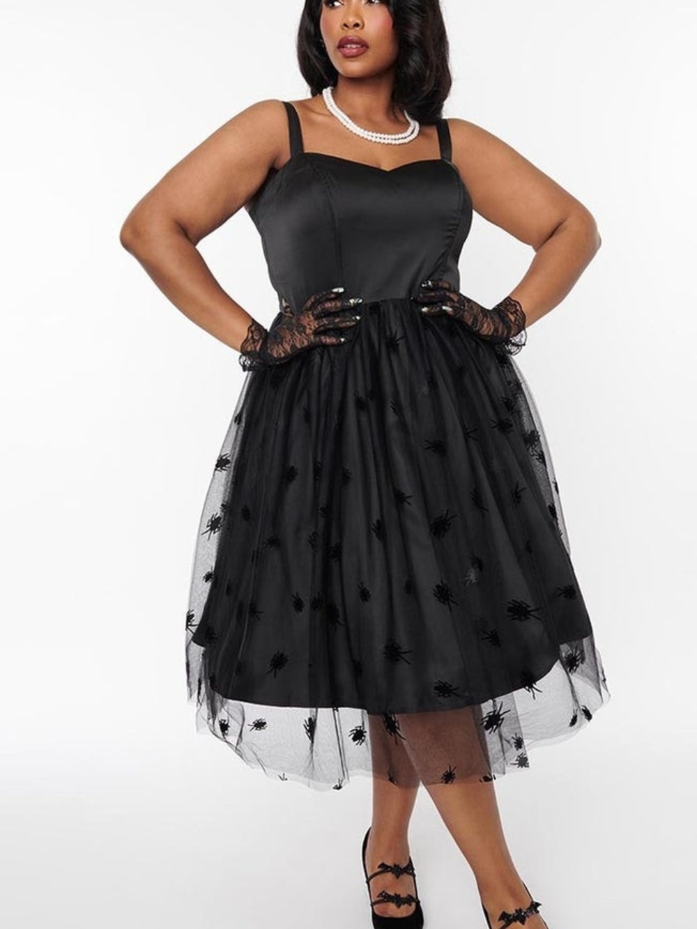 NEW Beetlejuice X Unique Vintage Dress